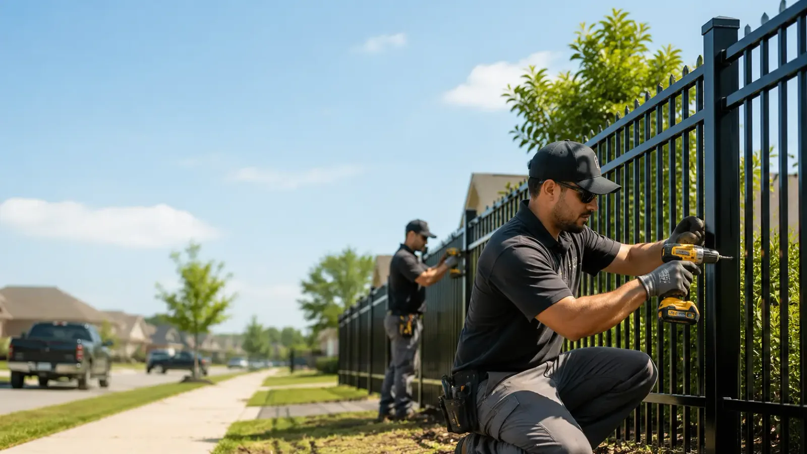 Metal Fence Installation in Memphis, IN